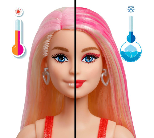 barbie jfy68 Кукла "barbie party unboxed" в розово-красных тонах