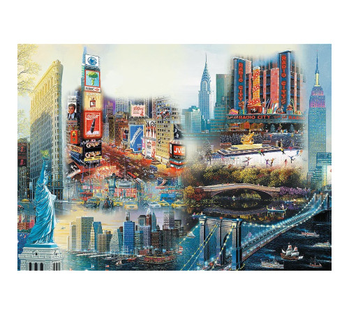 trefl 20147 puzzle "new york - colaj" (1000 el.)