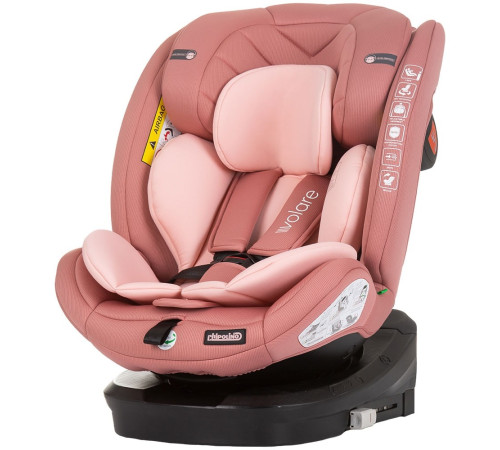 chipolino scaun auto "i-size isofix 360 volare" stkvlr02405fl (40-150 cm.) flamingo