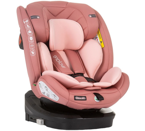 chipolino scaun auto "i-size isofix 360 volare" stkvlr02405fl (40-150 cm.) flamingo