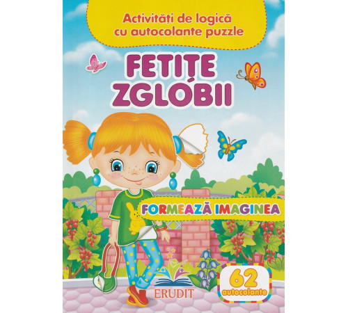  Книга "Собери картинку. Резвые девочки" (ro)