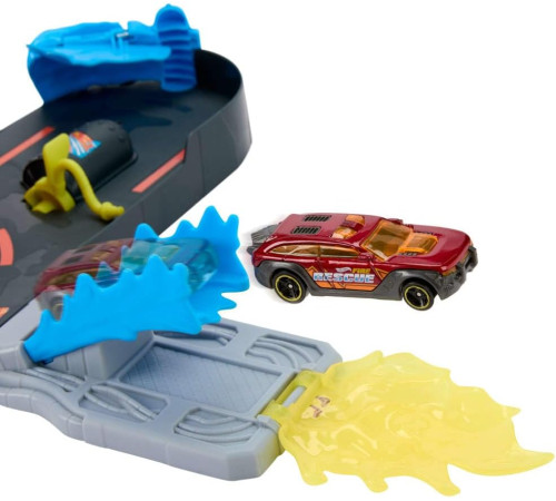 hot wheels jhl95 set de joacă "stație de pompieri și salvare"