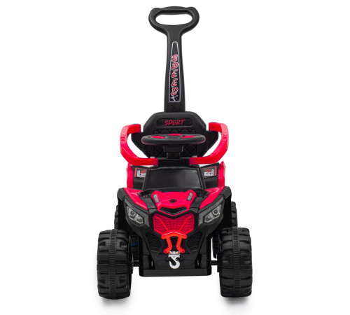 baby mix 56924 mașinuță electrică baby mix ruggy cu m&acirc;ner (rosu)