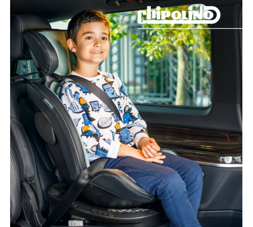chipolino scaun auto hypnotic i-size isofix 360 &deg;c (40-150 cm.) stkhyp0254bb blackberry