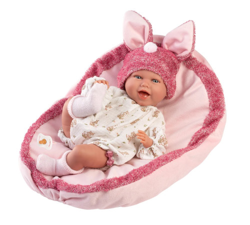 llorens 74134 Кукла смеющаяся "mimi sonrisas cojin" (42 см.)