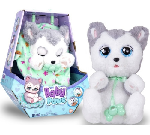 baby paws 917644 cățeluș interactiv husky  