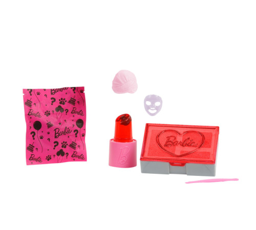 barbie jfy68 Кукла "barbie party unboxed" в розово-красных тонах