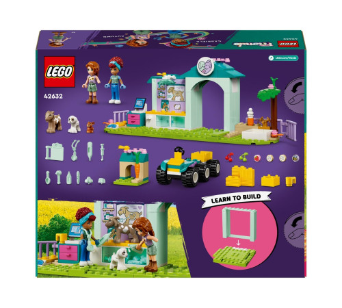 lego friends 42632 constructor "clinica veterinara" (161el.)