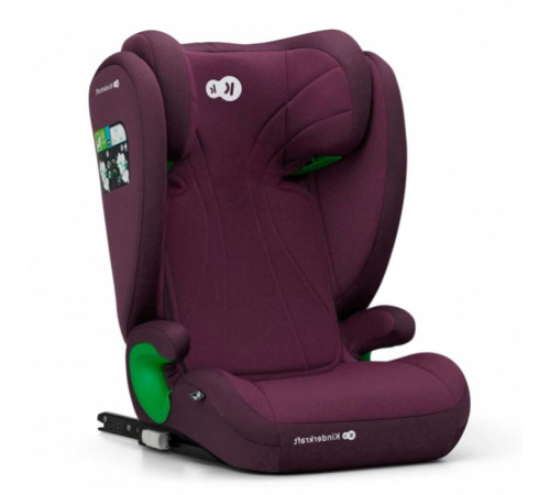  kinderkraft Автокресло junior fix 2 i-size гр. 2/3 (100-150см) бордо