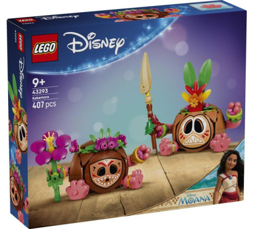  lego disney 43293 Конструктор "Какамора из мультфильма &laquo;Моана&raquo;" (407 дет.)