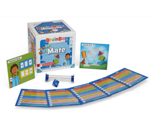 asmodee g114018 Игра brainbox "Давай изучать математику" (ro)
