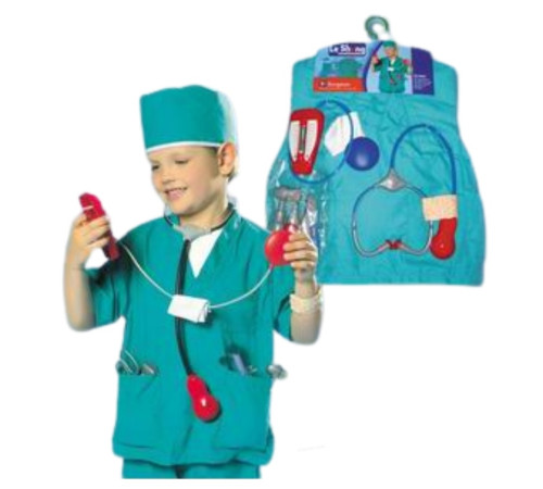  0969 costum de medic cu accesorii zja134195