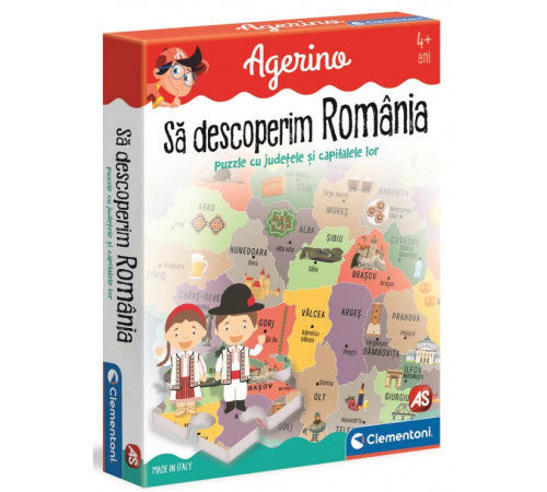  as kids 1024-50054 Обучающая игра agerino "Познаю Румынию" (рум.)