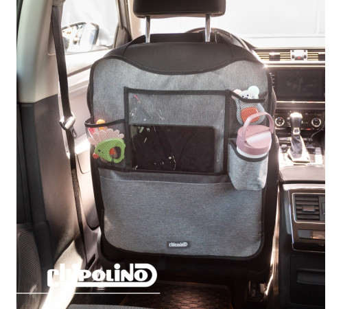 chipolino orgcarse02502 organizator auto și husă de protecție 2 &icirc;n 1
