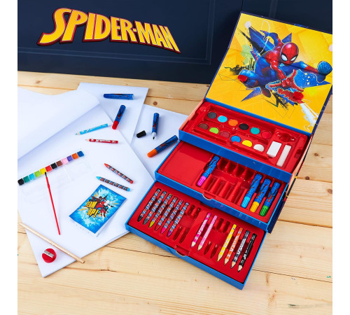 total office spn-1113 set de pictura "spider man" (42 piese)