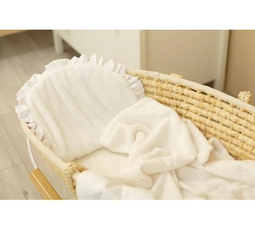 sensillo-42185 set de lenjerie pentru cărucior (2 el.) alb