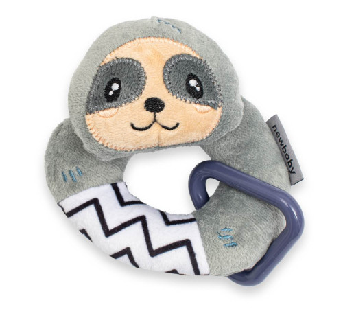 new baby 53887 Погремушка плюшевая "Ленивец"