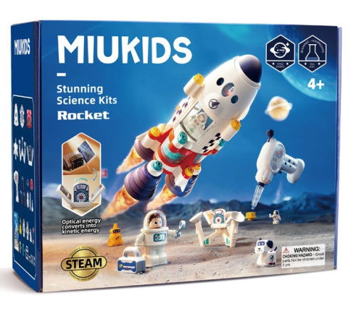 hola toys me8983 Игровой набор miukids "Космическая ракета"