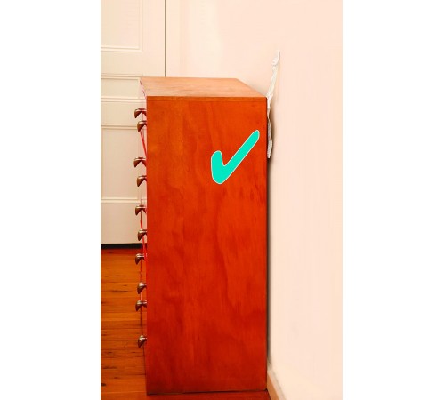 dreambaby f199 curele pentru fixarea mobilierului pe perete (2 buc.)
