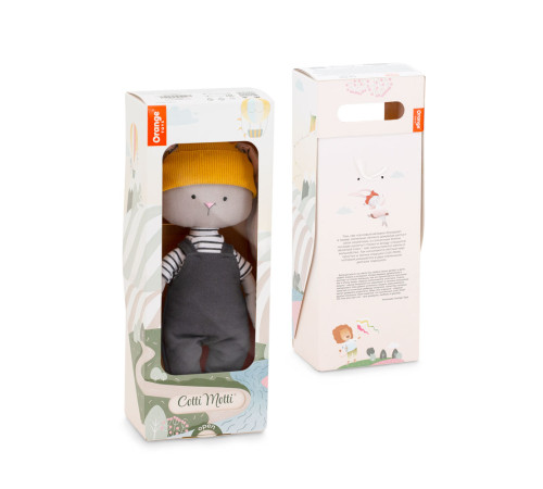 orange toys cm02-18 ucărie moale "iepuraș timmy" (29 cm)