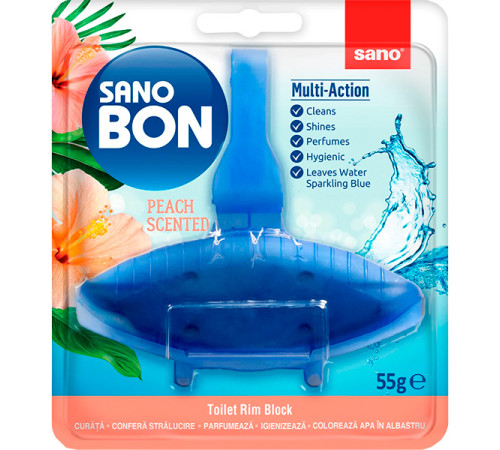 sano săpun odorizant wc sanobon peach (55 gr.) 426964