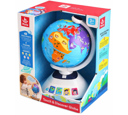 hola toys he8985 jucărie interactivă "glob"