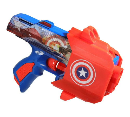nerf  f9717 blaster "marvel captain america"