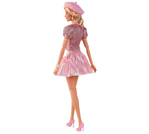 barbie jbj53 Коллекционная кукла "the move" в розовом пышном платье