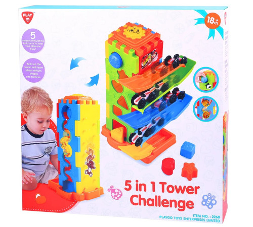 playgo 2268 pista cu mașini 5 în 1