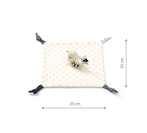 babyono-767 1537 Мягкая игрушка-платок "Маленькая Птичка"