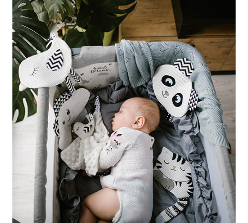 babyono-767 1537 Мягкая игрушка-платок "Маленькая Птичка"