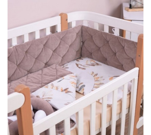  veres 218.09 Постельное бельё "velour mokko leaves" (5 ед.)