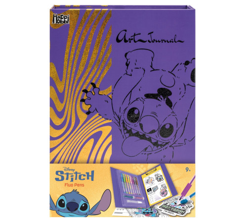  as kids 1038-11049 jurnal de artă cu pixuri fluorescente happihobbi 