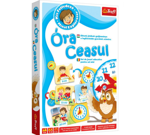 Jucării pentru Copii - Magazin Online de Jucării ieftine in Chisinau Baby-Boom in Moldova trefl 01200 joc educativ "ora/ceasul. little explorer" (ro)