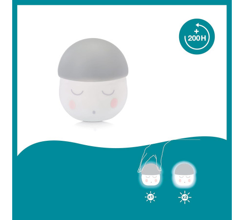 babymoov a015026 lampă de veghe din silicon "squeezy"