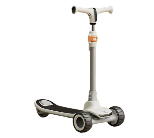  rtm scooter 73029 trotinetă pentru copii cu muzică și lumini (alb)