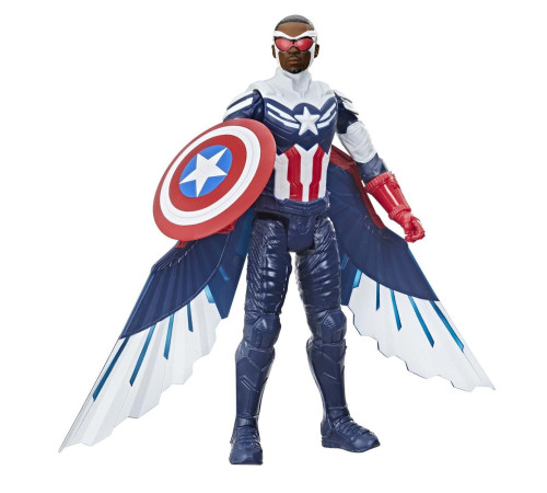 avengers f2075 figura titan hero "capitanul america" (30 cm.)