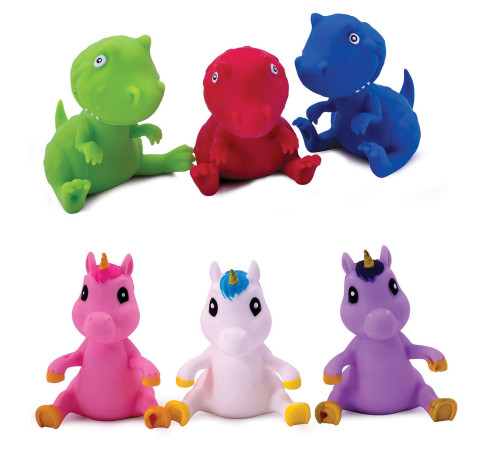 as kids 1027-64239 Игрушка скивш "Единорог\Динозавр" (в асс.)