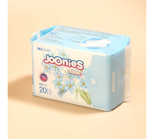 joonies luxe 510105 absorbante zilnice ultrsubțiri cu aripioare (20 buc.)