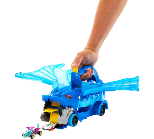 hot wheels jbm72 transporter "dragon"