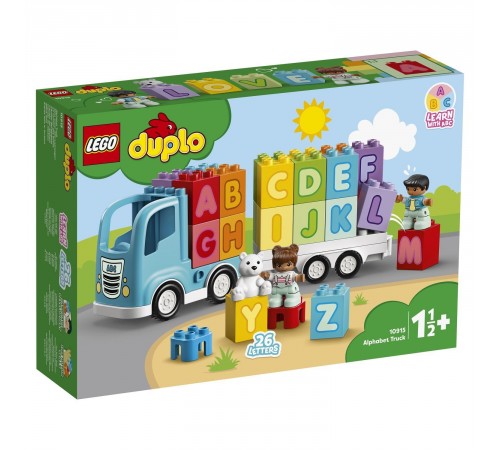  lego duplo 10915 Конструктор Грузовик «Алфавит» (36 дет.)