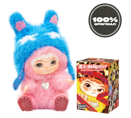 pop top wakuku 17wk-0601 jucarie de plus breloc surpriza "petrecerea vesela"