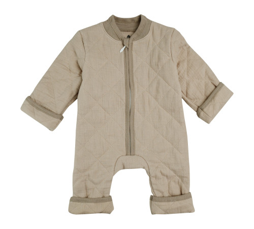  minikin 241911780 salopetă matlasată cu fermoar "muslin" (m. 80) cappuccino