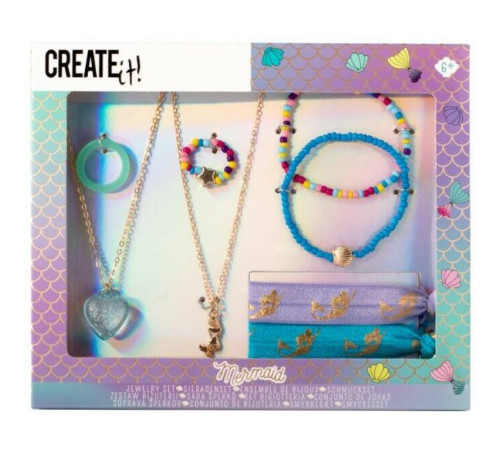 create it 84630 set de bijuterii &bdquo;sirenă&rdquo; &icirc;n sort.