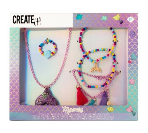 create it 84630 set de bijuterii &bdquo;sirenă&rdquo; &icirc;n sort.