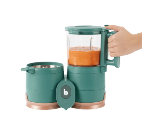 babymoov a001132 robot multifunctional 4 in 1 "nutribaby glass" (verde)