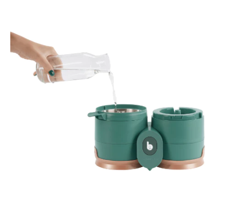 babymoov a001132 robot multifunctional 4 in 1 "nutribaby glass" (verde)