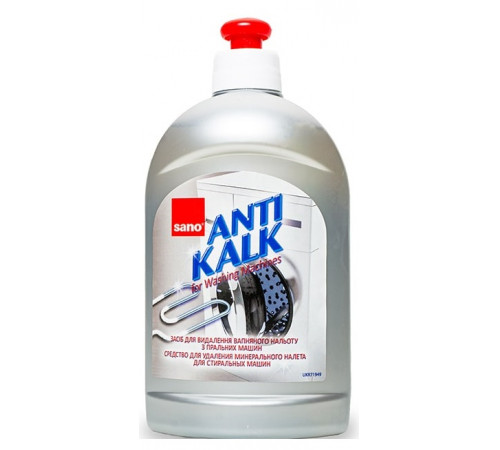 sano anti kalk soluție pentru curățarea calcarului de pe rezistența mașinii de spălat (500 ml)  935260