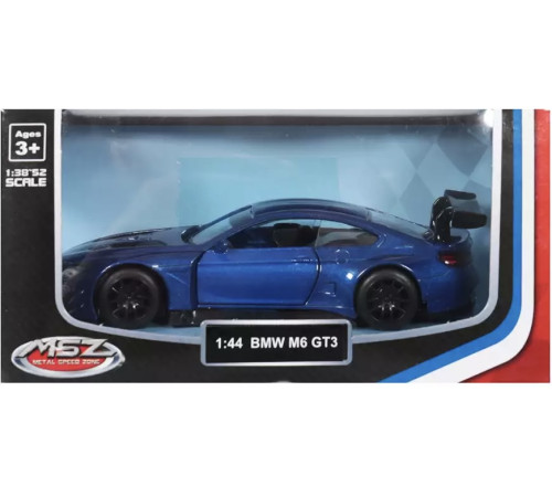  msz 67381 Металлическая модель "bmw m6 gt3, 1:43"