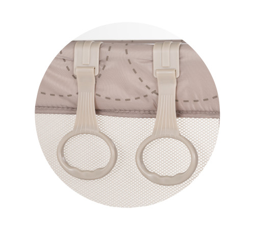 chipolino Țarc "capri" kosik2601pl platinum